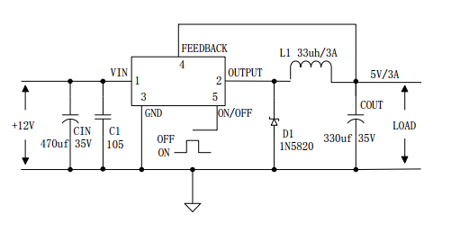 CXSD62252 Wide 4.5V to 40V Input Voltage Range Output Adjustable from 1.23V to 37V 3A load with high efficiency