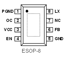 TC6293ǵģʽѹ DC-DC ת,ùMOSЧӦܵƵ·,