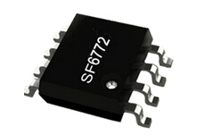 SF6772 has proprietary control for high efficiency and low EMI. The IC can meet EPS Level 6 energy standard easily