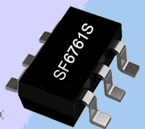 SF6761S has proprietary super-QR/PSRTM control for high efficiency and low EMI. The standby power is less than 75mW @230VAC. Thus, the IC can meet EPS Level 6 energy standard easily.