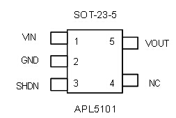 The APL5101/2 are micro-power and ultra low dropout  linear regulators, which operate from 2V to 6V input volt-  age and deliver up to 150mA.