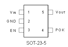 The APL5158 is a precise CMOS LDO with power ok  function. The APL5158 offers 2% output accuracy  over temp, and an ultra low ground current 60µA.  The power good function monitors the output voltage